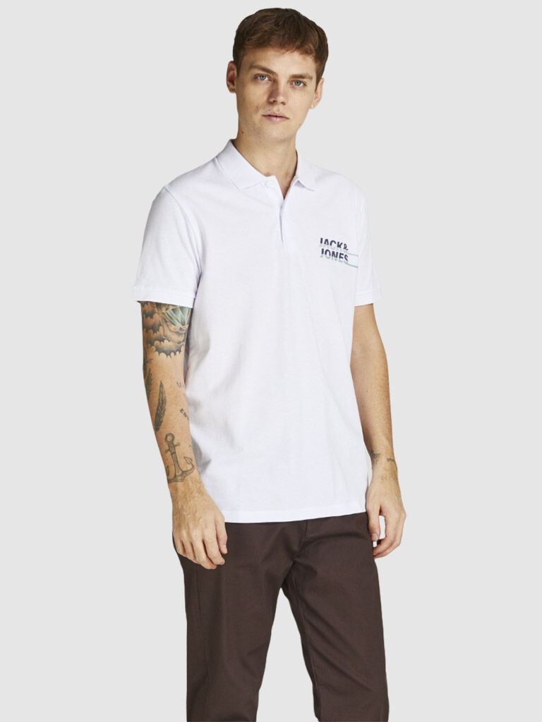 Jack & Jones Polo Homem Charles Jack Jones Branco