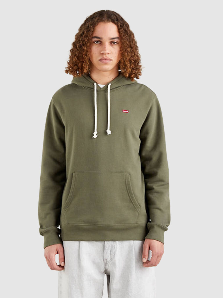 Levis Sweatshirt Homem Original Levis Verde