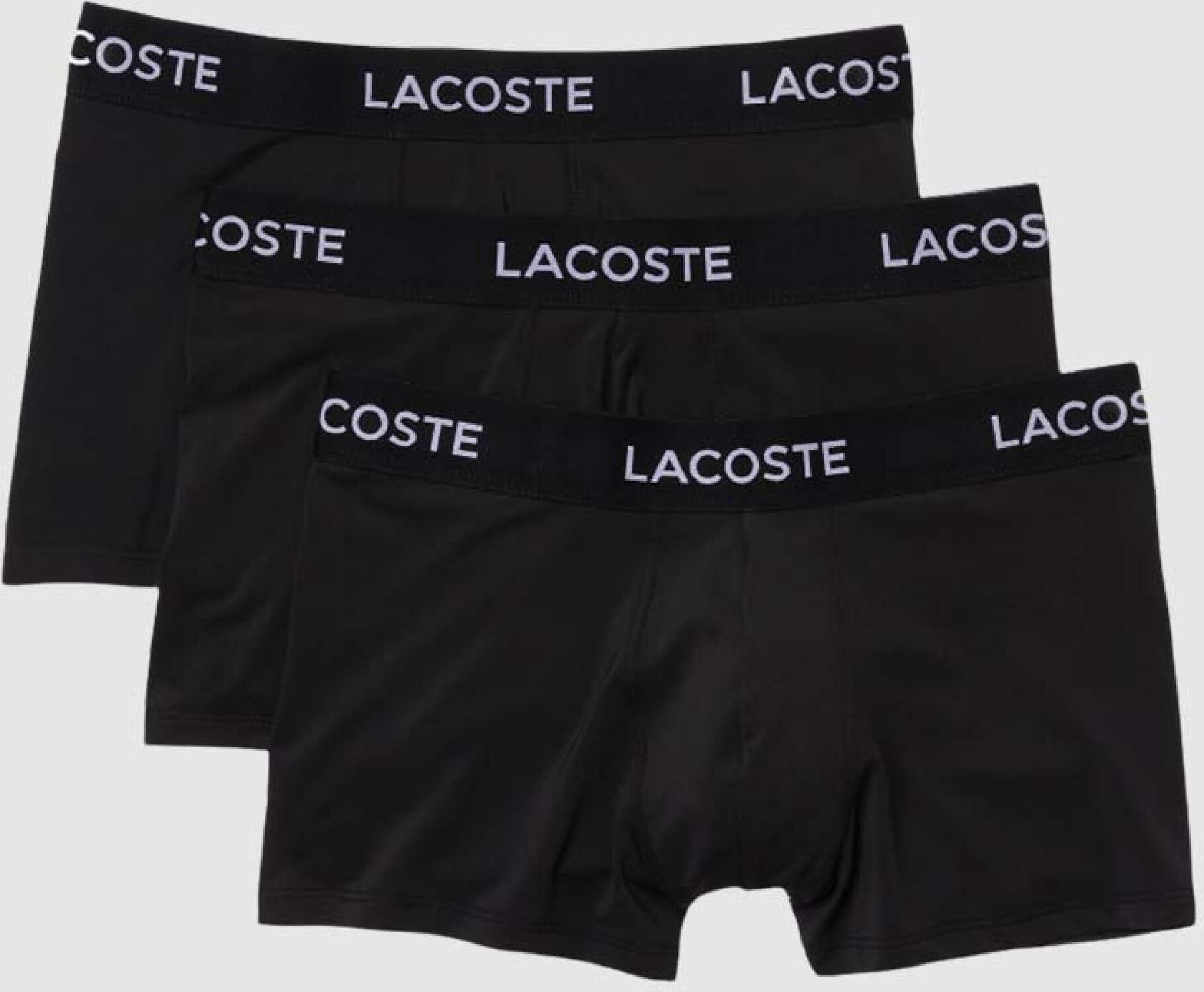 Lacoste Boxers Homem 3 Pk Lacoste Preto