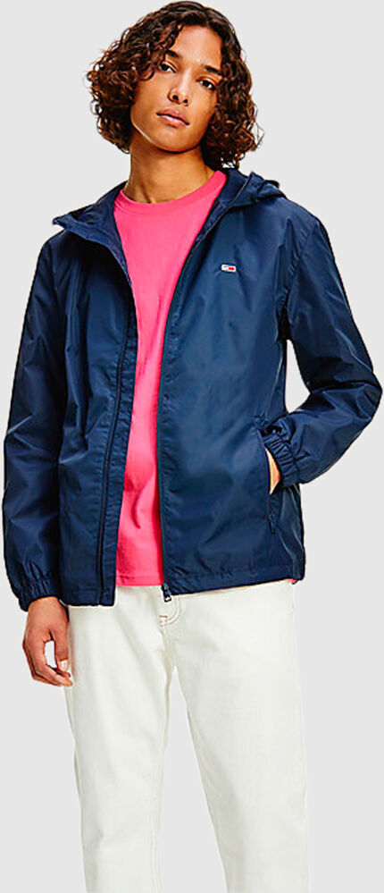 Tommy Jeans Parka Homem Packable Tommy Jeans Azul marinho