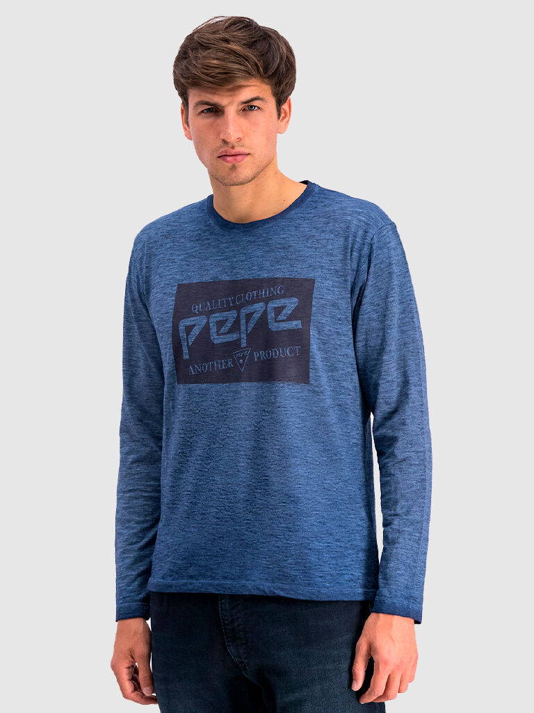 Pepe Jeans London Sweatshirt Homem Jacob Pepe Jeans Azul