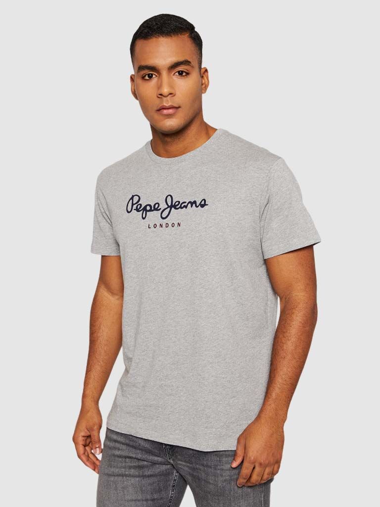 Pepe Jeans London T-Shirt Homem Eggo Pepe Jeans Cinza