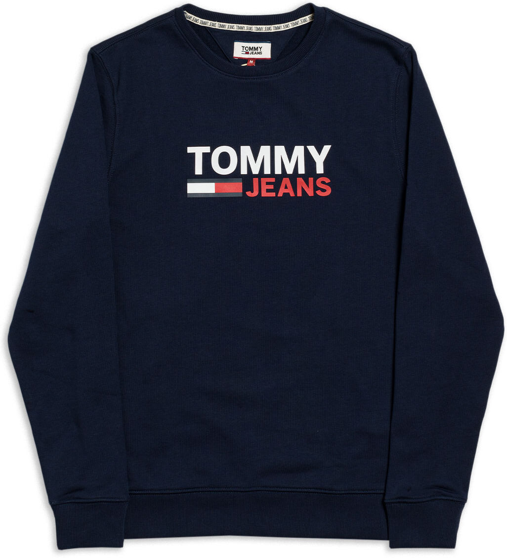 Tommy Jeans Corp Logo Crew Neck Sweatshirt