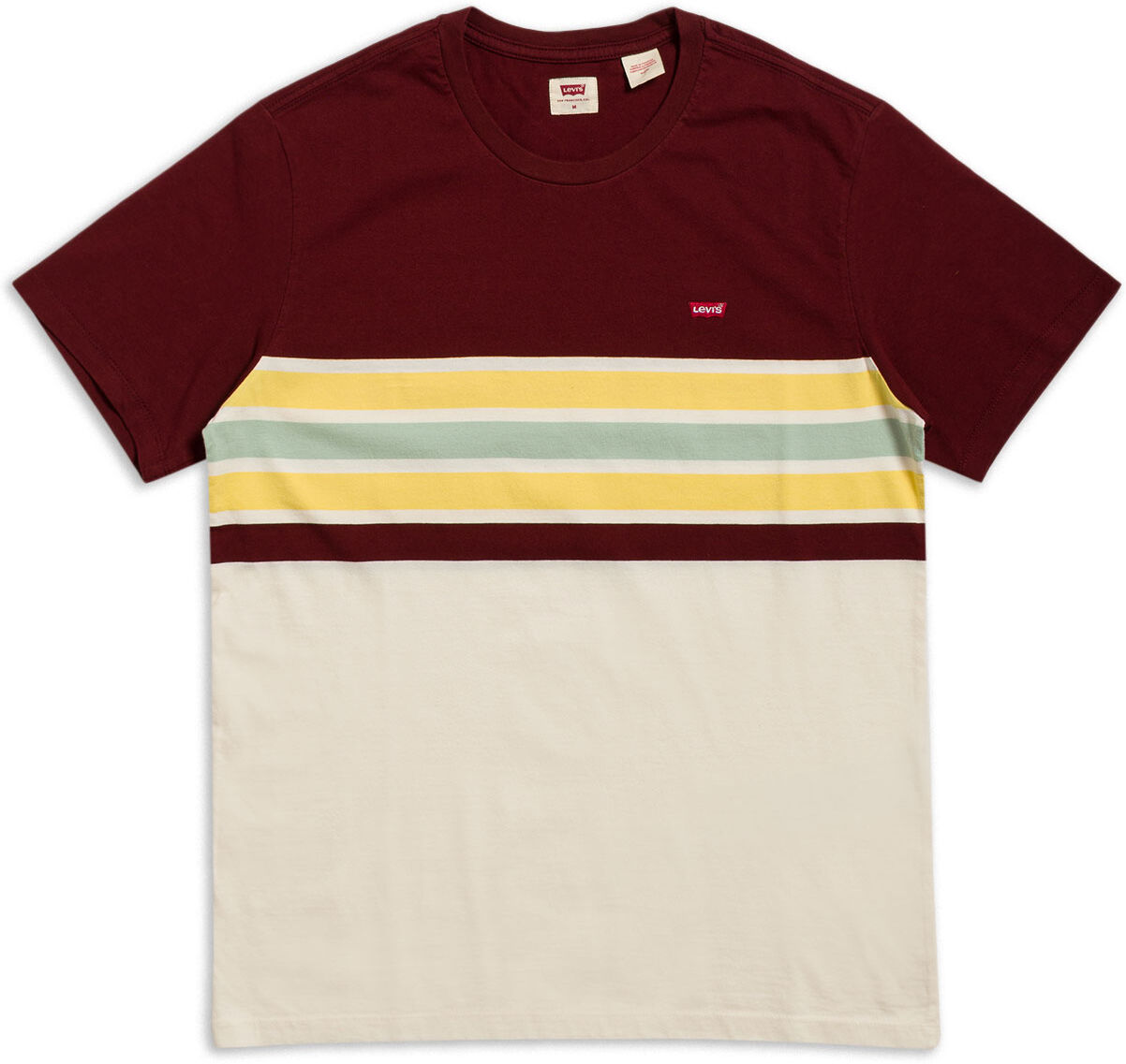 Levis Original Housemark Pop Stripe Tee