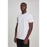 Urban Classics Basic white T-shirt gri 4XL male