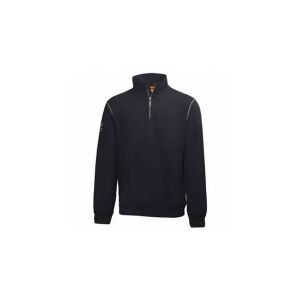 Sweatshirt Helly Hansen Oxford HalfZip svart strl S