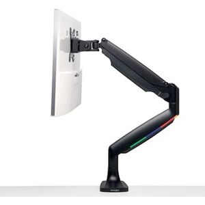 Monitor Arm Single OneTouch Adjust. Black