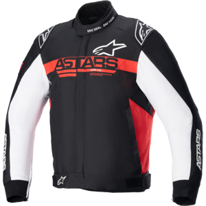 Alpinestars Monza-Sport MC-Jacka Svart-Ljusröd-Vit