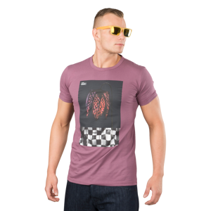 Dainese T-Shirt  Demon-Flower 72 Lila