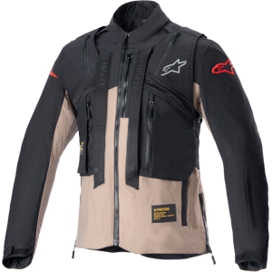 Alpinestars Techdura Jacka Svart-Falcon Brun