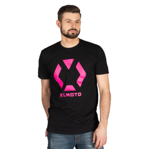 XLMOTO T-shirt  Svart-Rosa