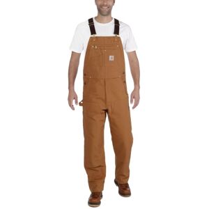 Carhartt Bib Overall Hängselbyxa Brun Brun, Arbetskläder