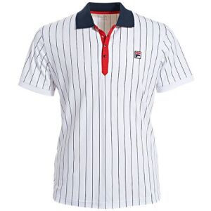 FILA Polo Stripes Polo White (S)