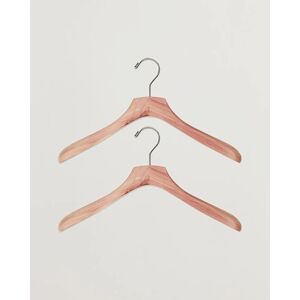 Care with Carl 2-Pack Cedar Wood Jacket Hanger