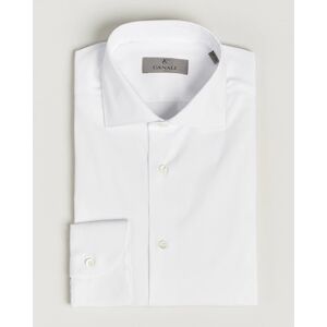 Canali Slim Fit Cotton/Stretch Shirt White