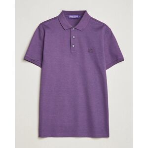 Ralph Lauren Purple Label Mercerized Cotton Polo Purple Melange