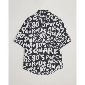 Dsquared2 Pop 80's Bowling Shirt Black