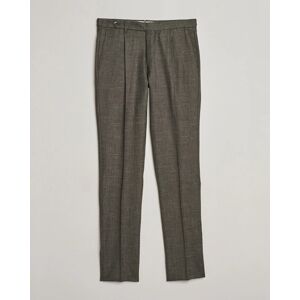 PT01 Gentleman Fit Wool/Silk Trousers Dark Brown