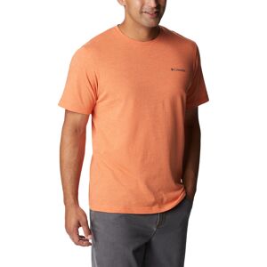 Columbia Men's Thistletown Hills Shortsleeve Desert Orange Double Dye S, Desert Orange Double Dye