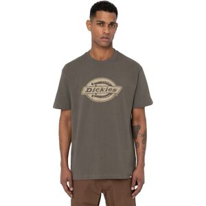 Dickies Men's Logo Heavyweight Short Sleeve Tee Moss S, Moss