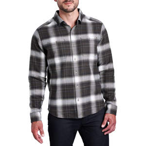 Kühl Men's Law Flannel Longsleeve Shirt Aged Oak M, Aged Oak