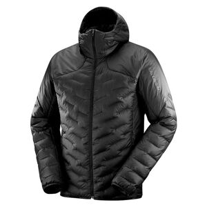 Salomon Outline Down Jacket Herr, DEEP BLACK/, XL