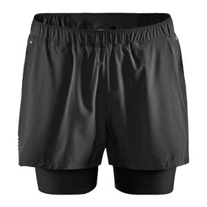 Craft ADV Essence 2-In-1 Stretch Shorts Herr, Black, M