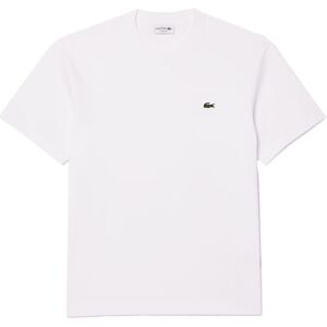 Lacoste Classic Fit Cotton Jersey T-shirt Herr, White, 5