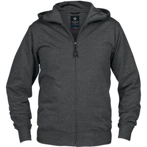 Texstar Hooded Cardigan Herr, L, Anthracite Grey