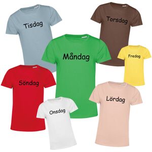 Veckodagar T-shirt 7-pack   HerrXL