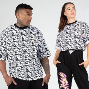 Gorilla Wear Legacy Oversized T-shirt White/black M