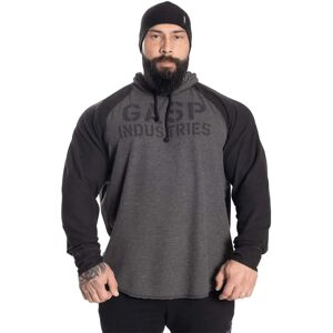 Gasp Long Sleeve Thermal Hoodie Graphite Melange Xxl