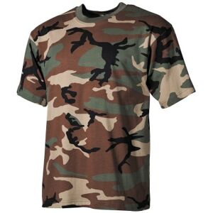 Max Fuchs MFH T-Shirt Camo (Färg: Woodland, Storlek: Medium)