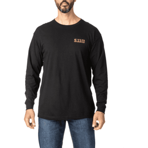 5.11 Tactical Brewing Up Victory L/S Tee - Svart (Storlek: Small)