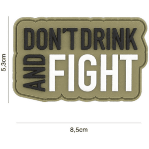 101 INC PVC Patch - Don't Drink (Färg: Grön)