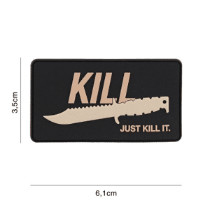 101 INC PVC Patch - Just Kill It (Färg: Desert)