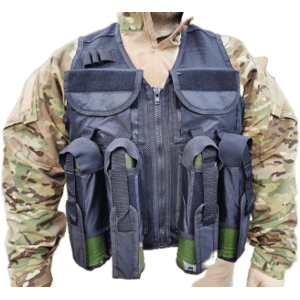 Jackal Gear Tactical Assault Mesh Vest - Svart