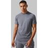 boohoo Man Active T-Shirt Med Raglanärm, Grey XS