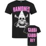 Ramones officiella Herr Pinhead Skull T-shirt