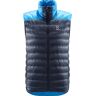 Haglöfs Men's L.I.M Down Vest Tarn Blue/Nordic Blue S, Tarn Blue/Nordic Blue