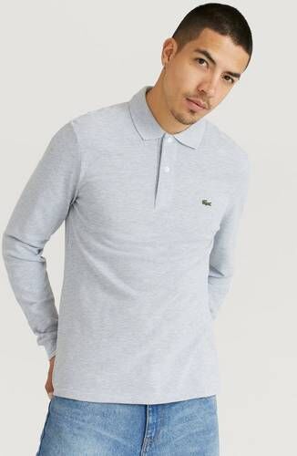 Lacoste Pikétröja Long Sleeve Original Polo Piké Grå  Male Grå