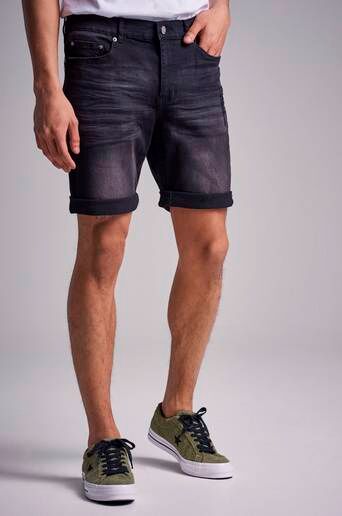 William Baxter Jeansshorts Tom Shorts Svart  Male Svart