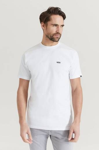 Vans T-Shirt Left Chest Logo Tee Vit  Male Vit