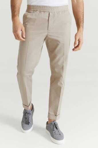 Filippa K Byxor M. Terry Cotton Trouser Brun  Male Brun