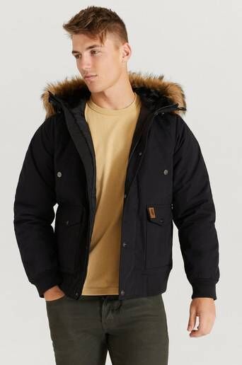 Carhartt Wip Jacka Trapper Jacket Svart  Male Svart