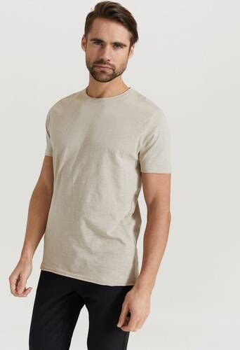 Studio Total T-Shirt Raw Tee Beige  Male Beige