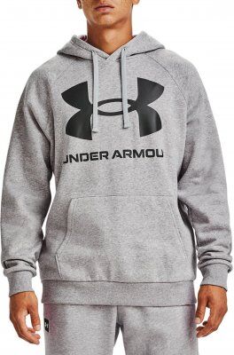 Under Armour Fleece Big Logo HD Men - Grå (Storlek: Medium)