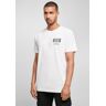 MT Men White T-shirt Nice Person L male