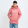 HUF Essentials OG Logo Hoodie Pink - male - L