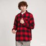 Urban Classics Oversized Checked Grunde Shirt Red/ Black - male - M